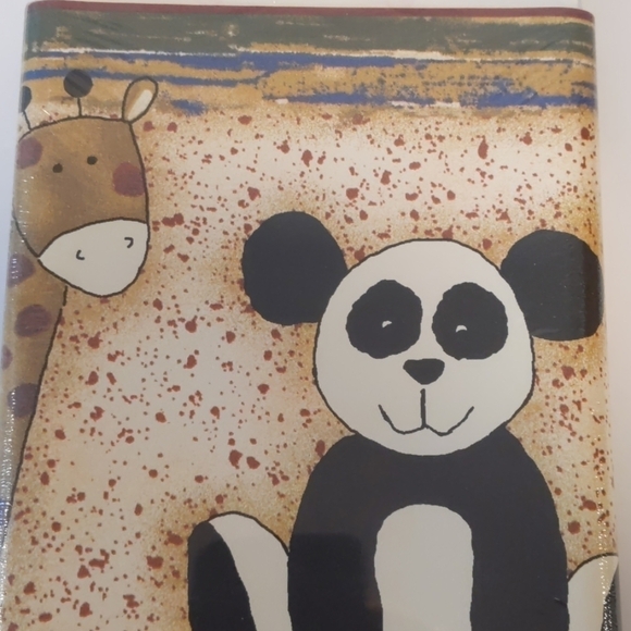 2/$20 JOLLY jumper zoo jungle animal wallpaper border - Picture 6 of 8